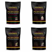 1 - Nakpro Perform Whey Protein Concentrate,  4 Piece(s)/Pack  Chocolate, Chocolate Cream, Coffee, Cookies & Cream 