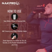 6 - Nakpro Micellar Casein Protein,  2.2 lb  Vanilla (Pack of 2) 