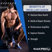 5 - Nakpro Micellar Casein Protein,  2.2 lb  Coffee (Pack of 2) 