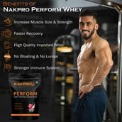 8 - Nakpro Perform Whey Protein Concentrate,  1.1 lb  Lychee 