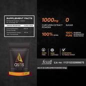 2 - AS-IT-IS Nutrition Curcumin (Turmeric Ext),  0.1 kg 