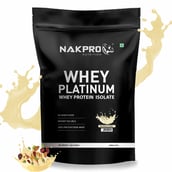 1 - Nakpro Whey Platinum Whey Protein Isolate,  2.2 lb  Milk Masala 