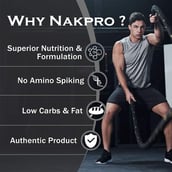6 - Nakpro Whey Platinum Whey Protein Isolate,  1.1 lb  Cookies & Cream 