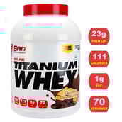 SAN 100% Pure Titanium Whey,  4.62 lb  Chocolate Graham Cracker 