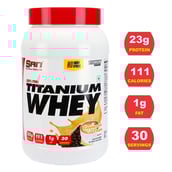 SAN 100% Pure Titanium Whey,  1.98 lb  Cappuccino Cream 