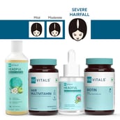 2 - HealthKart HK Vitals Female Hair Fall Solution,  Severe 