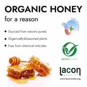 9 - Kapiva Organic Honey,  250 g  Raw & Pure