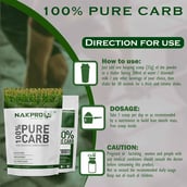 4 - Nakpro 100% Pure Carb,  2.2 lb  Unflavoured 