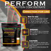 5 - Nakpro Perform Plus+ High Performance Whey,  2.2 lb  Double Rich Chocolate 