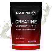 5 - Nakpro Perform Whey Protein Concentrate 2.2 lb & Creatine Monohydrate 0.22 lb Combo,  2 Piece(s)/Pack  Chocolate & Unflavoured 