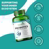 5 - Simply Herbal Probiotics 50 Billion CFU Strains,  60 capsules  Unflavoured (Pack of 2) 