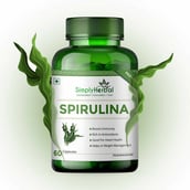 3 - Simply Herbal Spirulina (Pack of 2),  60 capsules 