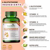 5 - Simply Herbal Glutathione,  Unflavoured (Pack of 2)  60 capsules 