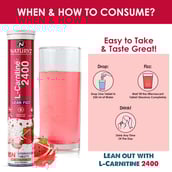 7 - Naturyz L-Carnitine 2400,  15 tablet(s)  Water Melon Masala (Pack of 3) 