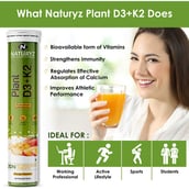 4 - Naturyz Plant D3+K2,  20 tablet(s)  Mango 