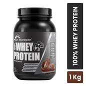 2 - Dr. Morepen Muscle Food 100% Whey Protein,  2.2 lb  Double Chocolate 