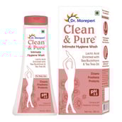 1 - Dr. Morepen Clean & Pure Intimate Hygiene Wash,  100 ml  PH 3.5 