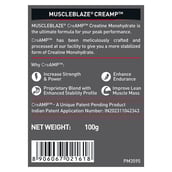 13 - MuscleBlaze Creatine Monohydrate CreAMP, Unflavoured 0.22 lb