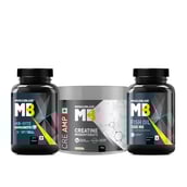 MuscleBlaze Fish Oil 90 & MuscleBlaze MB-Vite Immunity & Creatine Monohydrate Combo