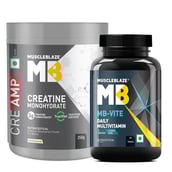 MuscleBlaze MB-VITE Multivitamin & Creatine Monohydrate CreAMP Combo