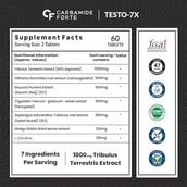 3 - Carbamide Forte Testo-7X Tribulus Terrestris 1000mg, 60 tablet(s)