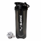 1 - SLOVIC Leakproof Gym Shaker Bottle,  Black  700 ml 
