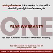 2 - SLOVIC Fitness Resistance Band 42 inch Loop with Door Anchors,  Red  15-35 lbs 