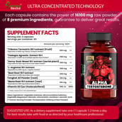 7 - Humming Herbs Alpha Testosterone, 120 capsules Unflavoured