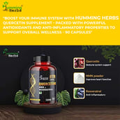 8 - Humming Herbs Quercetin NMN + Resveratrol,  90 capsules 