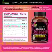 8 - Humming Herbs Organic Reishi Mushroom Blend,  90 capsules 