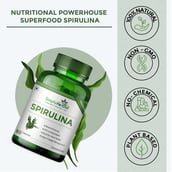 6 - Simply Herbal Spirulina,  60 capsules 