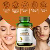 3 - Simply Herbal Plant Based Vitamin-E, 60 capsules