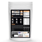 2 - AS-IT-IS Nutrition ATOM Mass Gainer, 3.3 lb Double Rich Chocolate