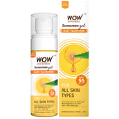 1 - WOW Skin Science Sunscreen Matte Finish, 100 ml with SPF 55 PA+++