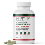 1 - INLIFE Plant-Based Superfoods+Multivitamin,  60 tablet(s)  Unflavoured 