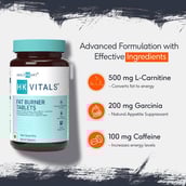 6 - HealthKart HK Vitals Fat Burner OP,  60 tablet(s)  Unflavoured 