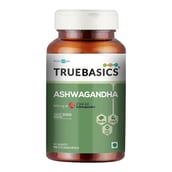 2 - TrueBasics Ashwagandha with 600 mg of KSM-66, 60 capsules