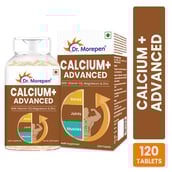 1 - Dr. Morepen Calcium+ Advanced,  120 tablet(s)  Unflavoured 