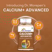 3 - Dr. Morepen Calcium+ Advanced,  120 tablet(s)  Unflavoured (Pack of 2) 