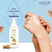 3 - Meglow Pro-Care Moisturizing Body Lotion,  500 ml  with Almond & Vitamin-E 