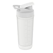 3 - MuscleBlaze Steel Pro Shaker,  Pristine White  700 ml