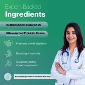 3 - Setu Tummy: Probiotic,  30 capsules  Unflavoured (Pack of 2) 