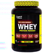 Healthvit Fitness 100% Ultra Premium Whey Protein,  2.2 lb  Chocolate 