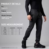 9 - MuscleBlaze Squat-Proof Jogger, Anthracite Grey Small
