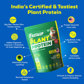 6 - Fast & Up Plant Protein,  1.92 lb  Cookies & Cream 