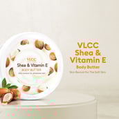 5 - VLCC Shea & Vitamin E Body Butter,  200 g  Ultra Moisture for Dehydrated Skin 