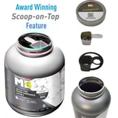 9 - MuscleBlaze Biozyme Performance Whey,  2.2 lb  Rich Chocolate with Shaker 