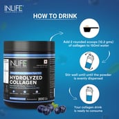 4 - INLIFE Hydrolyzed Collagen Peptides,  0.44 lb  Blueberry 