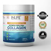 6 - INLIFE Hydrolyzed&nbsp;Fish Collagen Peptides,  200 g  Orange 