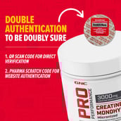 6 - GNC Pro Performance Creatine Monohydrate, Blueberry 0.22 lb